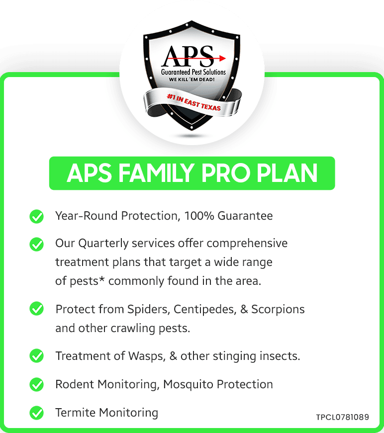 Pest, Rodent and Termite Family-Pro Plan